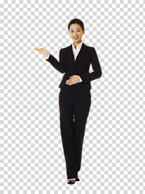 스튜디오촬영 전신 편집 편집이미지 여자 포즈 비즈니스 실내 표정 한명 서기 미소 웃음 사람 동양인 정장 손짓 성인 앞모습 한국인 직장인 비즈니스우먼 알림 안내원 비서 PNG 여자만 여자한명만 성인여자만 성인만 편집소스 직업 1 옷 뷰포인트 모션 인종 내부 파일형식