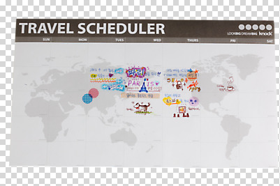 스튜디오촬영 편집 편집이미지 교육 여행 세계지도 지도 표시 사람없음 하이앵글 한개 세계 달력 계획 계획표 오브젝트 여행용품 PNG 편집소스 1 뷰포인트 컨셉 실내 파일형식