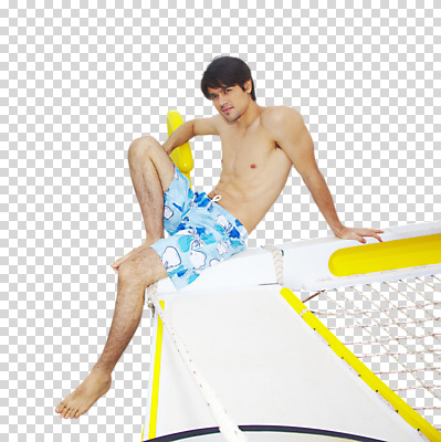 전신 서양인 외국인 백인 편집 편집이미지 라이프스타일 계절 남자 수영복 교통수단 수상교통 요트 휴가 사람 앉기 취미 가로 여름 여름휴가 바캉스 그물 갑판 걸터앉기 뱃머리 PNG 선박 남자만 편집소스 옷 교통 배_교통 모션 인종 생활 파일형식 여름_계절