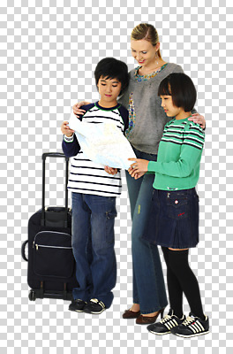 전신 서양인 외국인 백인 편집 편집이미지 라이프스타일 잡화 여자 교육 남자 어린이 여행 지도 가방 안내 서기 들기 사람 동양인 소녀 소년 성인 라이프 세명 여행객 캐리어 여행가방 도움 길안내 길찾기 PNG 수트케이스 편집소스 컨셉 모션 인종 생활 파일형식