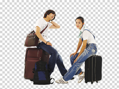 스튜디오촬영 전신 편집 편집이미지 커플 잡화 여자 남자 한쌍 여행 가방 배낭 휴가 실내 피곤 사랑 서기 사람 앉기 동양인 20대 성인 두명 라이프 옆모습 캐주얼 캐리어 여행가방 신혼여행 기다림 멜빵바지 멜빵 커플티 크로스백 걸터앉기 PNG 수트케이스 청년만 성인만 편집소스 옷 감정 뷰포인트 결혼 컨셉 바지 관계 모션 인종 청년 내부 생활 커플룩 파일형식