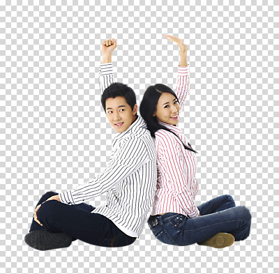 스튜디오촬영 전신 편집 편집이미지 학생 커플 여자 남자 대학생 놀이 실내 표정 사랑 웃음 사람 동양인 20대 성인 두명 라이프 옆모습 캐주얼 주먹 줄무늬 등맞대기 게임 가위바위보 커플티 가부좌 맞대기 PNG 청년만 성인만 편집소스 보자기손 옷 감정 뷰포인트 무늬 관계 모션 앉기 인종 손짓 청년 내부 생활 커플룩 파일형식
