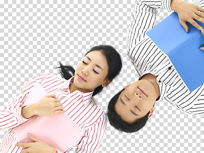 스튜디오촬영 편집 편집이미지 학생 커플 여자 남자 한쌍 대학생 휴식 실내 사랑 사람 동양인 상반신 20대 성인 두명 라이프 책 캐주얼 하이앵글 눕기 눈감음 줄무늬 잠 커플티 낮잠 PNG 청년만 성인만 편집소스 옷 감정 뷰포인트 컨셉 무늬 관계 모션 인종 청년 내부 생활 커플룩 파일형식