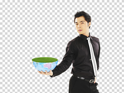 스튜디오촬영 편집 편집이미지 남자 지구 컬러 포즈 비즈니스 넥타이 실내 한명 서기 들기 사람 동양인 정장 상반신 성인 앞모습 지구본 벨트 직장인 비즈니스맨 반쪽 반구 반 PNG 넥타이핀 남자만 남자한명만 성인남자만 성인만 편집소스 직업 1 잡화 옷 뷰포인트 모션 인종 내부 원형 파일형식