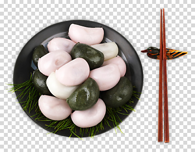 스튜디오촬영 편집 편집이미지 한국전통 한식 떡 실내 사람없음 하이앵글 여러개 솔잎 다과 PNG 편집소스 개피떡 전통 음식 뷰포인트 다수 잎 디저트 한국 내부 파일형식