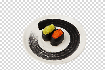 편집 편집이미지 그릇 접시 음식 사람없음 계란 알 초밥 김초밥 알초밥 PNG 일본음식 편집소스 식기 파일형식