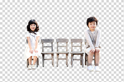 전신 편집 편집이미지 여자 남자 초등학생 어린이 컬러 의자 웃음 사람 앉기 동양인 소녀 소년 두명 앞모습 가로 유치원 유치원교육 PNG 어린이만 편집소스 학생 교육 뷰포인트 가구 모션 표정 인종 파일형식
