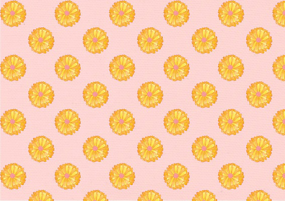 PSD 꽃 백그라운드 무늬 꽃무늬 패턴 꽃백그라운드 일러스트 노란색 국내일러스트 식물 컬러 파일형식