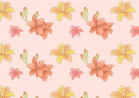 PSD 꽃 백그라운드 무늬 꽃무늬 패턴 꽃백그라운드 일러스트 빨간색 적자색 국내일러스트 식물 컬러 파일형식