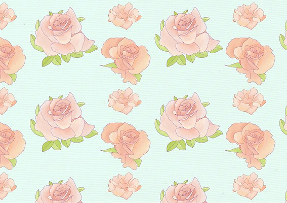 PSD 꽃 분홍색 백그라운드 무늬 꽃무늬 패턴 꽃백그라운드 일러스트 장미 국내일러스트 식물 컬러 파일형식