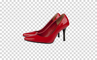 편집 편집이미지 잡화 구두 신발 사람없음 빨간색 하이힐 여성화 오브젝트 PNG 편집소스 컬러 파일형식