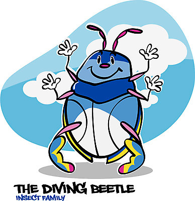 EPS 동물 구름 캐릭터 한마리 알파벳 동물캐릭터 곤충 일러스트 하늘 사람없음 단어 벌레 곤충캐릭터 성충 물방개 일러캐릭터 자연요소 문자 1 영어 파일형식 벡터