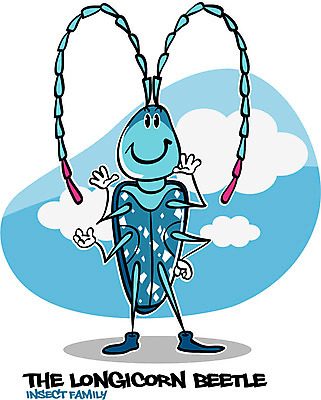 EPS 동물 구름 캐릭터 한마리 알파벳 동물캐릭터 곤충 일러스트 하늘 사람없음 단어 벌레 곤충캐릭터 성충 하늘소 일러캐릭터 자연요소 문자 1 영어 파일형식 벡터