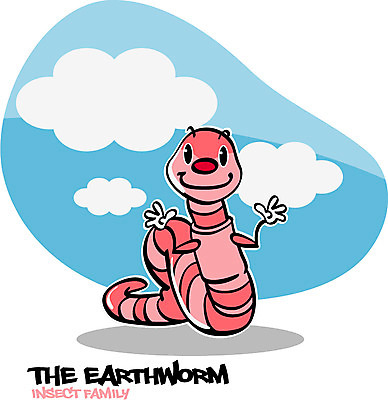 EPS 동물 구름 캐릭터 한마리 알파벳 동물캐릭터 곤충 일러스트 하늘 사람없음 단어 벌레 곤충캐릭터 성충 지렁이 일러캐릭터 자연요소 문자 1 영어 파일형식 벡터