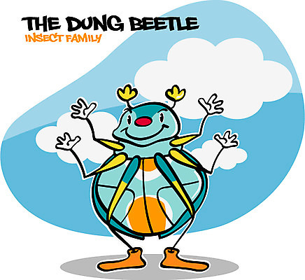 EPS 동물 구름 캐릭터 한마리 알파벳 동물캐릭터 곤충 일러스트 하늘 사람없음 단어 벌레 곤충캐릭터 성충 쇠똥구리 일러캐릭터 자연요소 문자 1 영어 파일형식 벡터