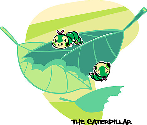 EPS 동물 캐릭터 알파벳 동물캐릭터 곤충 두마리 일러스트 나뭇잎 사람없음 단어 벌레 곤충캐릭터 애벌레 일러캐릭터 문자 영어 잎 2 파일형식 벡터