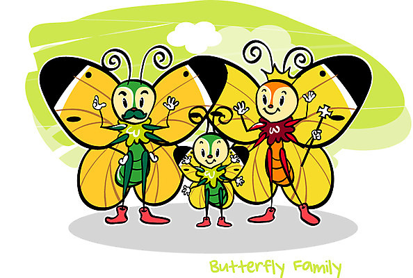 EPS 동물 캐릭터 알파벳 동물캐릭터 나비 곤충 일러스트 가족 왕관 세마리 사람없음 단어 벌레 곤충캐릭터 봉 성충 일러캐릭터 문자 영어 관계 3 파일형식 벡터