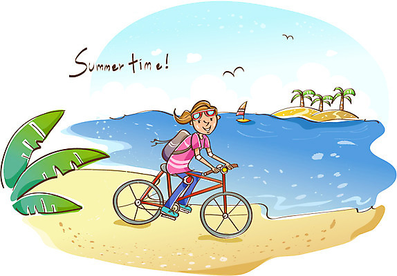 EPS 여자 여유 바다 휴가 한명 미소 웃음 사람 20대 해변 여름 레포츠 여름휴가 바캉스 야자수 자전거 하이킹 즐거움 여름스포츠 여자만 여자한명만 성인여자만 청년만 청년여자만 성인한명만 청년여자한명만 성인여자한명만 성인만 나무 1 계절 감정 스포츠 레저 표정 청년 바이크 파일형식 벡터 여름_계절