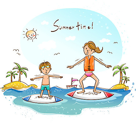 EPS 여자 남자 수영복 여유 어린이 바다 섬 수업 휴가 사람 소년 20대 두명 10대 여름 레포츠 여름휴가 바캉스 야자수 태양 가르침 서핑 즐거움 구명조끼 여름스포츠 선박 자연요소 나무 옷 계절 교육 감정 스포츠 수상교통 청소년 레저 청년 수상스포츠 구조용품 파일형식 벡터 여름_계절