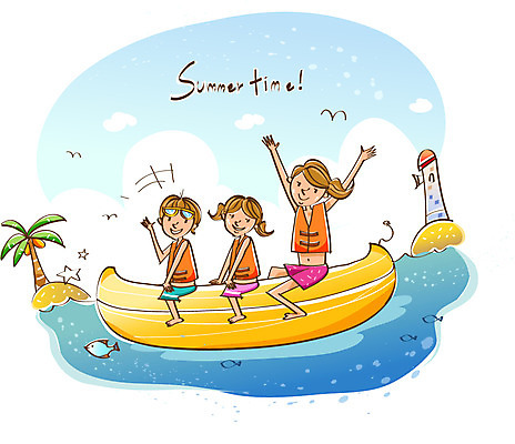 EPS 여자 남자 여유 휴가 등대 미소 웃음 사람 20대 해변 10대 세명 여름 레포츠 여름휴가 바캉스 즐거움 구명조끼 여름스포츠 바나나보트 계절 감정 스포츠 바다 청소년 레저 표정 청년 보트 구조용품 파일형식 벡터 여름_계절