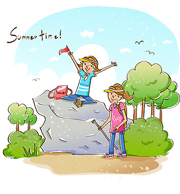 EPS 나무 여자 여유 배낭 휴가 산 미소 웃음 사람 20대 두명 여름 레포츠 여름휴가 바캉스 등산 숲 즐거움 여름스포츠 여자만 성인여자만 청년만 청년여자만 성인만 식물 계절 감정 스포츠 가방 레저 표정 청년 트래킹 파일형식 벡터 여름_계절