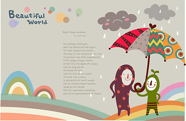 EPS 구름 어린이 무지개 패턴 일러스트 우산 상상 날씨 미소 웃음 두명 친구 판타지 꿈 비 신비 상상캐릭터 동산 날씨캐릭터 비구름 어린이만 국내일러스트 일러캐릭터 자연요소 캐릭터 컨셉 무늬 관계 표정 사람 먹구름 파일형식 벡터 구름_자연