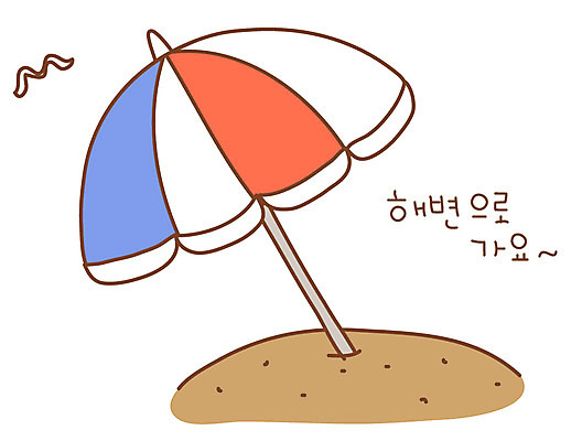 EPS 동물 아이콘 계절 바다 스티커 갈매기 조류 휴가 해변 사람없음 여름 여름휴가 바캉스 모래사장 파라솔 2D아이콘 파일형식 벡터 여름_계절