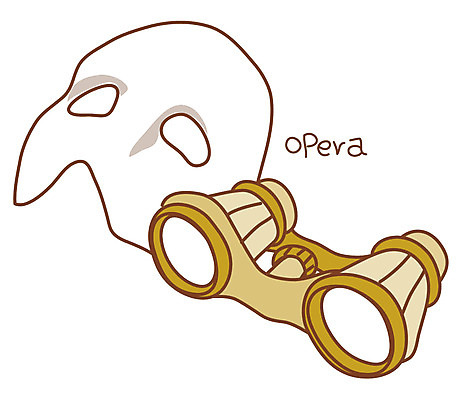 EPS 아이콘 문화 예술 스티커 문화예술 가면 사람없음 공연 망원경 감상 오브젝트 오페라 2D아이콘 이벤트 파일형식 벡터