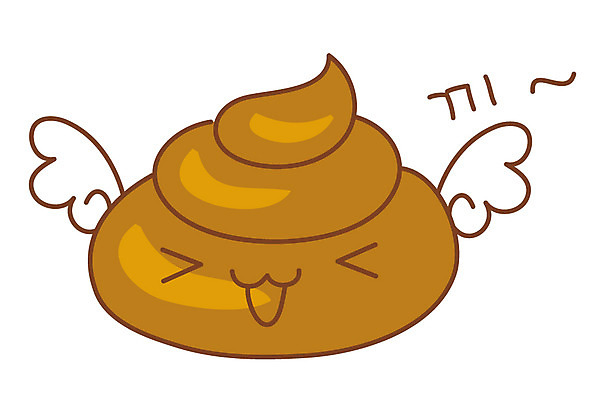 EPS 아이콘 스티커 날개 사람없음 변 배변 변비 용변 2D아이콘 파일형식 벡터