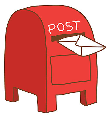 EPS 아이콘 컬러 스티커 사람없음 빨간색 우체통 러브레터 편지 우편물 오브젝트 편지쓰기 2D아이콘 기록 파일형식 벡터