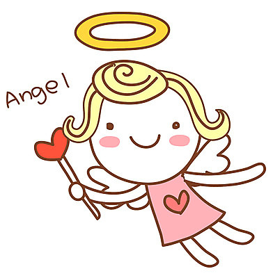 EPS 아이콘 스티커 날개 천사 하트 봉 요술봉 2D아이콘 모양 파일형식 벡터