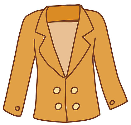 EPS 아이콘 옷 패션 스티커 상의 사람없음 외투 재킷 오브젝트 마이 2D아이콘 겉옷 파일형식 벡터