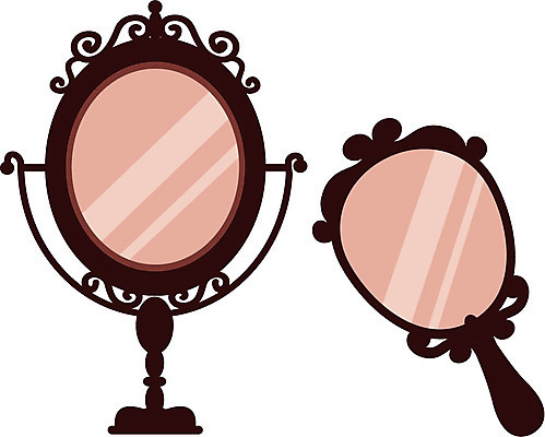 EPS 아이콘 잡화 패션 사람없음 쇼핑 거울 오브젝트 손거울 패션아이콘 2D아이콘 파일형식 벡터