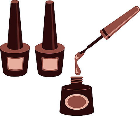 EPS 아이콘 패션 사람없음 쇼핑 오브젝트 매니큐어 패션아이콘 2D아이콘 화장품 파일형식 벡터