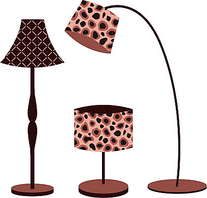 EPS 아이콘 잡화 패션 조명 사람없음 장식 쇼핑 스탠드 오브젝트 패션아이콘 호피 호피패션 2D아이콘 무늬 파일형식 벡터