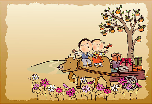 EPS 나무 식물 동물 템플릿 한국문화 한국전통 전통 계절 여자 명절 남자 꽃 길 어린이 카드템플릿 자연 전통캐릭터 한국 선물 사람 동양인 소녀 소년 야외 두명 선물상자 추석 수레 가을 운반 소 전통의상 한복 감나무 코스모스 달구지 짐수레 추석선물 어린이만 이미지템플릿 카드프레임 캐릭터 동양문화 기념일 아시아 포유류 카드_감사 프레임 감 인종 상자 카트 생태계 파일형식 벡터 명절선물