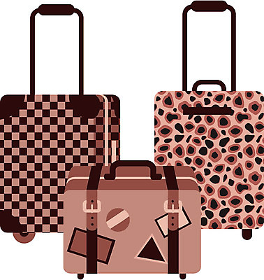 EPS 아이콘 잡화 패션 가방 사람없음 쇼핑 캐리어 여행가방 패션아이콘 호피 호피패션 2D아이콘 무늬 파일형식 벡터