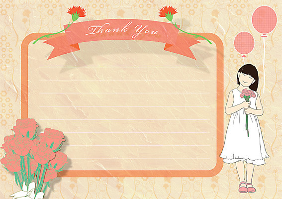 PSD 템플릿 여자 꽃 어린이 카드템플릿 한명 미소 웃음 사람 소녀 장미 감사카드 어버이날 카네이션 감사 5월행사 풍선 여자만 여자한명만 어린이만 소녀만 소녀한명만 이미지템플릿 카드프레임 식물 1 기념일 감정 카드_감사 프레임 표정 이벤트 5월 파일형식