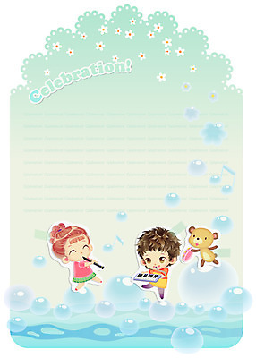 EPS 템플릿 커플 여자 남자 악기 연주 카드템플릿 사랑 미소 웃음 사람 소년 두명 10대 곰인형 물방울 축하 건반 건반악기 공기방울 피리 탬버린 축하카드 리코더 멜로디언 십대만 이미지템플릿 카드프레임 감정 어린이 음악 인형 컨셉 관계 청소년 타악기 카드_감사 프레임 표정 목관악기 파일형식 벡터