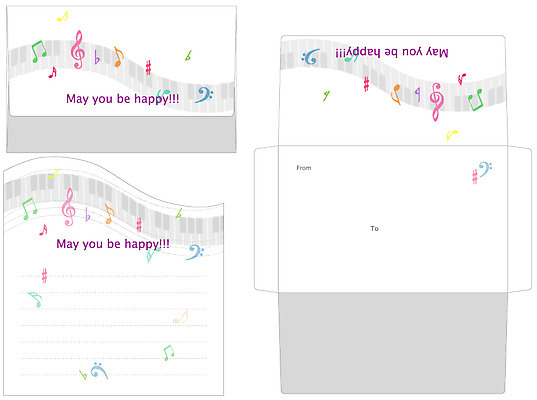 EPS 템플릿 기호 음료 악기 음악 음표 봉투 편지봉투 프레임 틀 사람없음 세트 건반 피아노 건반악기 높은음자리표 편지 편지지 레터폼 이미지템플릿 문자 문화예술 파일형식 벡터