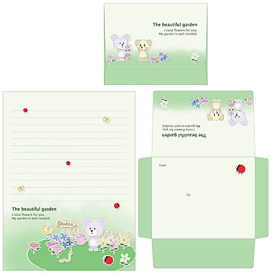 EPS 동물 템플릿 꽃 나비 곤충 두마리 곰 봉투 편지봉투 프레임 틀 사람없음 울타리 세트 정원 팻말 물뿌리개 개 강아지 편지 편지지 레터폼 물주기 원예 무당벌레 애벌레 반려 이미지템플릿 식물 2 포유류 모션 취미 담장 반려동물 벌레 파일형식 벡터