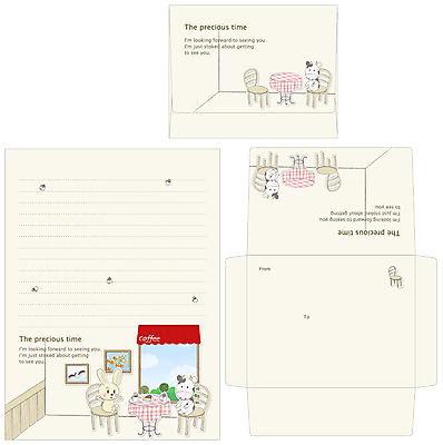 EPS 동물 템플릿 커피 의자 탁자 티타임 휴식 봉투 편지봉투 프레임 틀 사람없음 세트 케이크 상점 카페 토끼 차 조각케이크 편지 편지지 레터폼 젖소 반려 이미지템플릿 음료 가구 컨셉 포유류 디저트 반려동물 소 파일형식 벡터