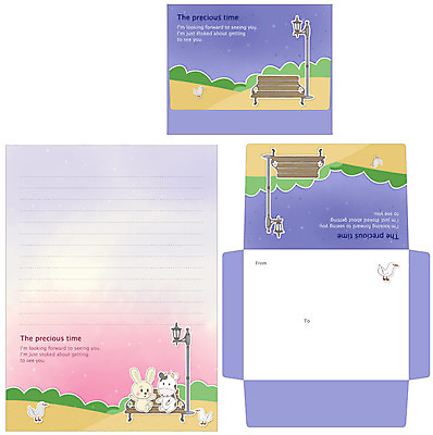 EPS 동물 템플릿 가로등 벤치 의자 여러마리 조류 봉투 편지봉투 프레임 틀 사람없음 세트 토끼 숲 편지 편지지 레터폼 젖소 반려 이미지템플릿 공공시설 가구 다수 포유류 반려동물 소 파일형식 벡터