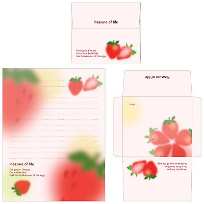 EPS 템플릿 열매 조각 과일 딸기 단면 봉투 편지봉투 프레임 틀 사람없음 빨간색 세트 편지 편지지 레터폼 슬라이스 이미지템플릿 식물 컬러 파일형식 벡터