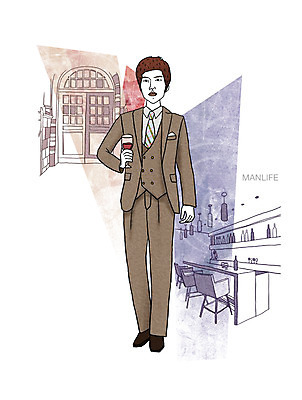 PSD 라이프스타일 남자 맨라이프 일러스트 호텔 휴식 한명 사람 정장 성인 라이프 30대 와인 남자만 남자한명만 성인남자만 성인한명만 성인남자한명만 장년만 장년남자만 장년남자한명만 성인만 국내일러스트 1 옷 컨셉 숙소 주류 생활 장년 파일형식