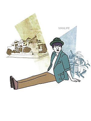 PSD 모자 라이프스타일 남자 맨라이프 일러스트 휴식 한명 사람 풍경 20대 성인 라이프 마을 구경 남자만 남자한명만 성인남자만 청년만 청년남자만 청년남자한명만 성인한명만 성인남자한명만 성인만 국내일러스트 1 잡화 컨셉 청년 생활 파일형식