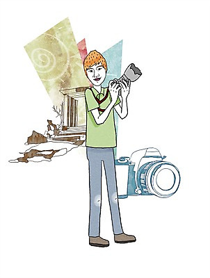 PSD 라이프스타일 남자 맨라이프 일러스트 한명 사람 20대 성인 라이프 카메라 촬영 디지털카메라 기념사진 남자만 남자한명만 성인남자만 청년만 청년남자만 청년남자한명만 성인한명만 성인남자한명만 성인만 국내일러스트 1 청년 생활 전자제품 파일형식