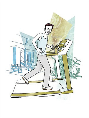 PSD 라이프스타일 남자 맨라이프 일러스트 한명 사람 성인 라이프 30대 달리기 운동 운동기구 헬스장 런닝머신 스포츠센터 남자만 남자한명만 성인남자만 성인한명만 성인남자한명만 장년만 장년남자만 장년남자한명만 성인만 국내일러스트 1 모션 건강 생활 장년 헬스 파일형식