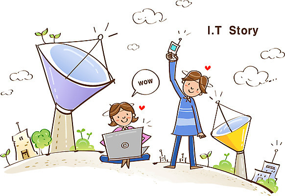 EPS 여자 남자 인터넷 통신 안테나 정보기술 웃음 사람 20대 성인 두명 건물 10대 노트북 스마트폰 핸드폰 정보 네트워크 스마트 IT라이프 편리함 소통 라이프스타일 건축물 컨셉 청소년 기술 표정 청년 전자제품 스마트기기 파일형식 벡터