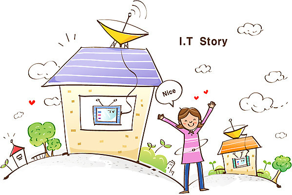 EPS 여자 통신 주택 안테나 정보기술 한명 웃음 사람 20대 성인 10대 텔레비전 만세 정보 스마트 IT라이프 편리함 소통 여자만 여자한명만 1 라이프스타일 컨셉 모션 청소년 기술 표정 청년 건물 전자제품 파일형식 벡터